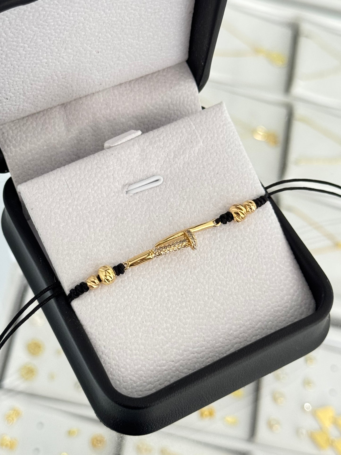 Pulsera Ct Clou. N de balín: #2 diamantado, #4 diamantado, #5 diamantado