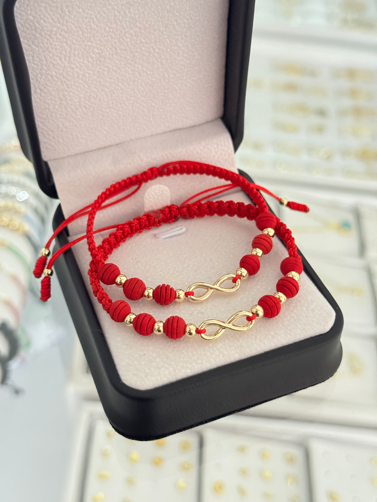 Pulseras pareja infinito pequeño