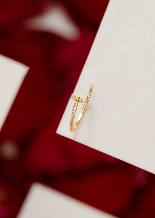 Anillo clou ajustable