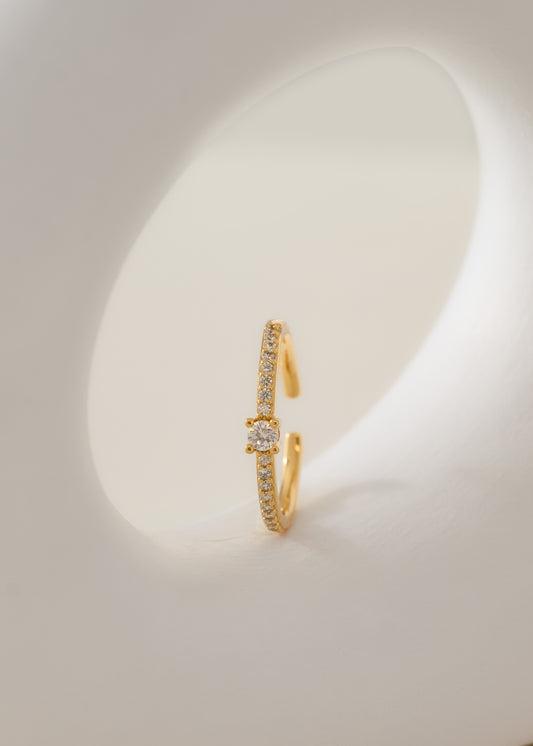 Anillo gems cristal ajustable