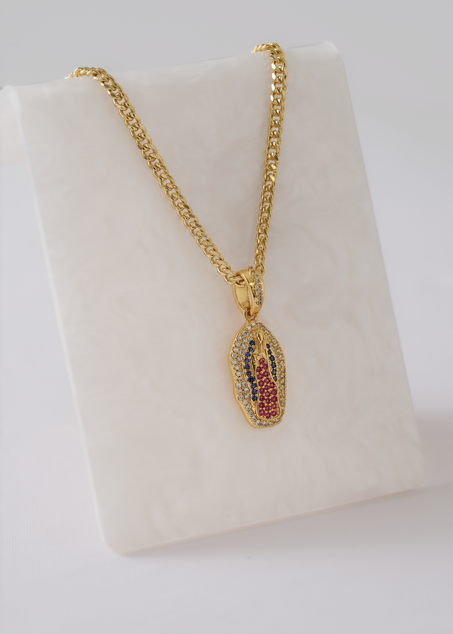 Dije virgen maria de Guadalupe
