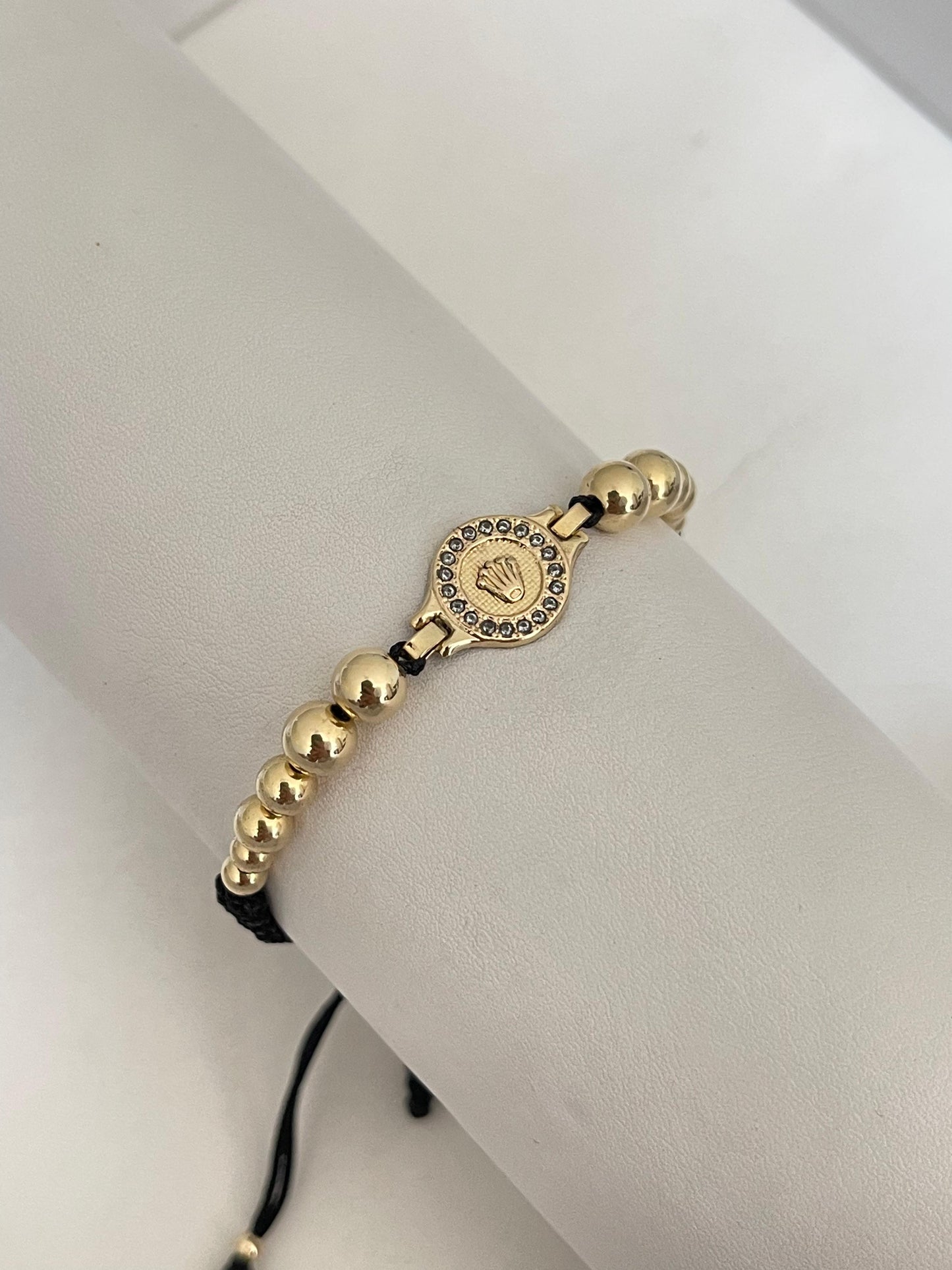 Pulsera Rlx cristal con balines #4, 5 y 6