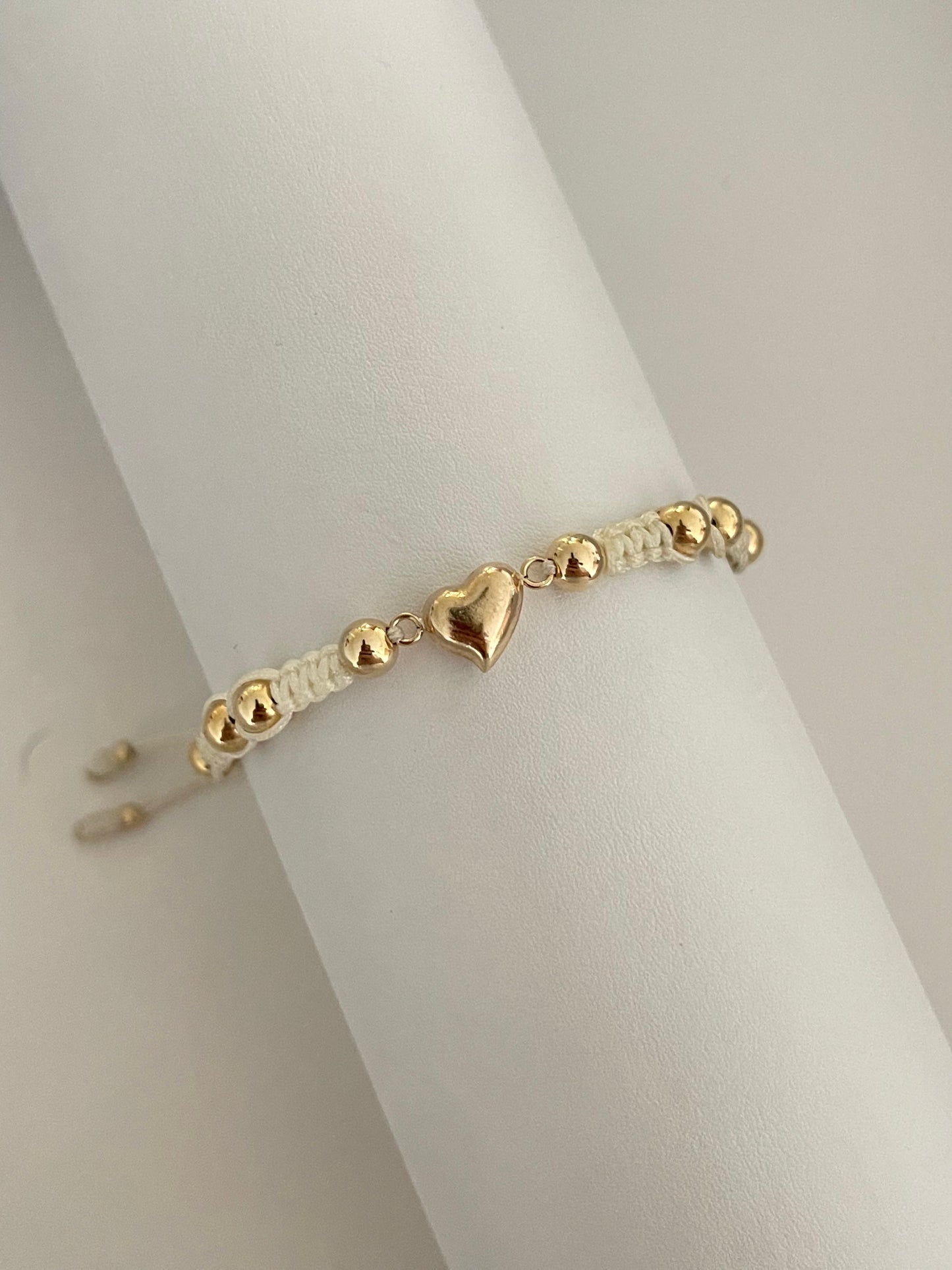 Pulsera corazón soplado (5mm)