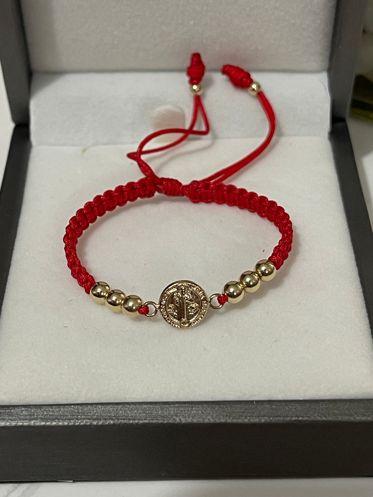 Pulsera de bebe san Benito peq (4mm [6 uni])
