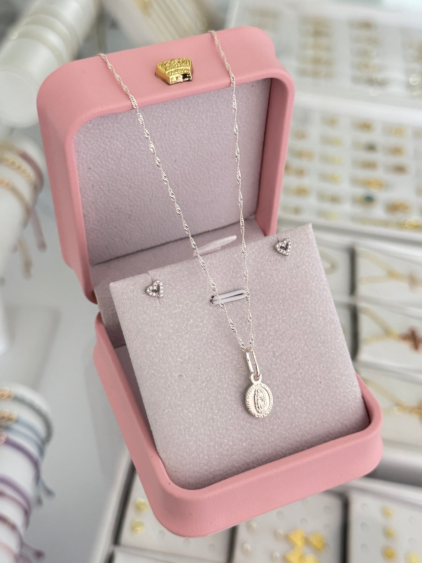 Conjunto Guadalupe plata