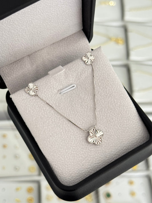 Conjunto clover 0,8 mm Plata