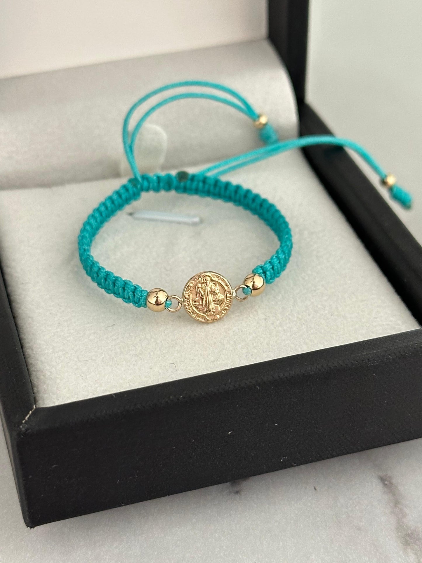 Pulsera de bebé san Benito peq (4mm)