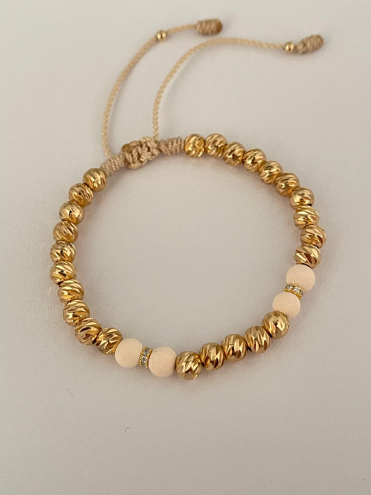 Pulsera Diamantada (6mm) con Circones Cristal