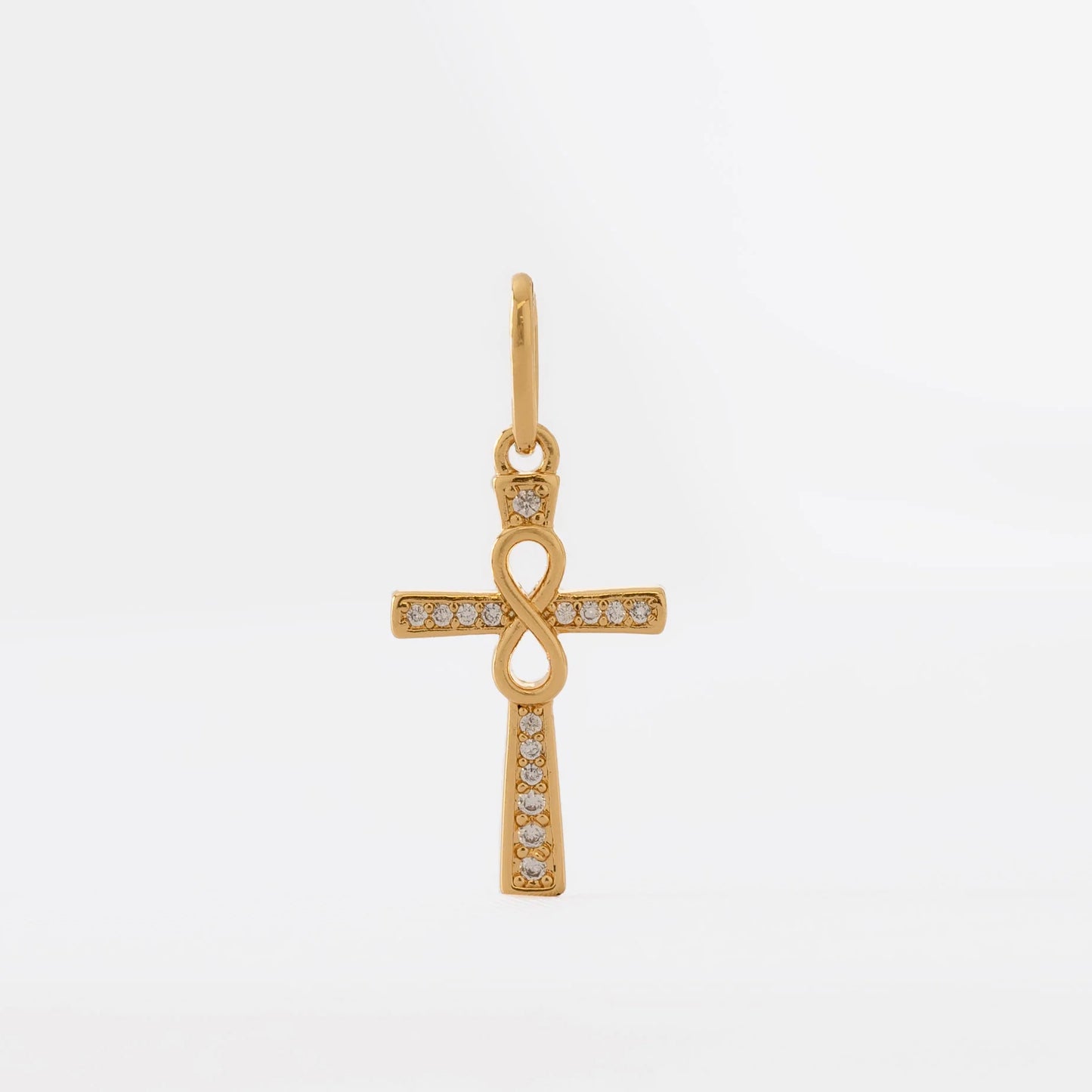 Dije cruz infinity