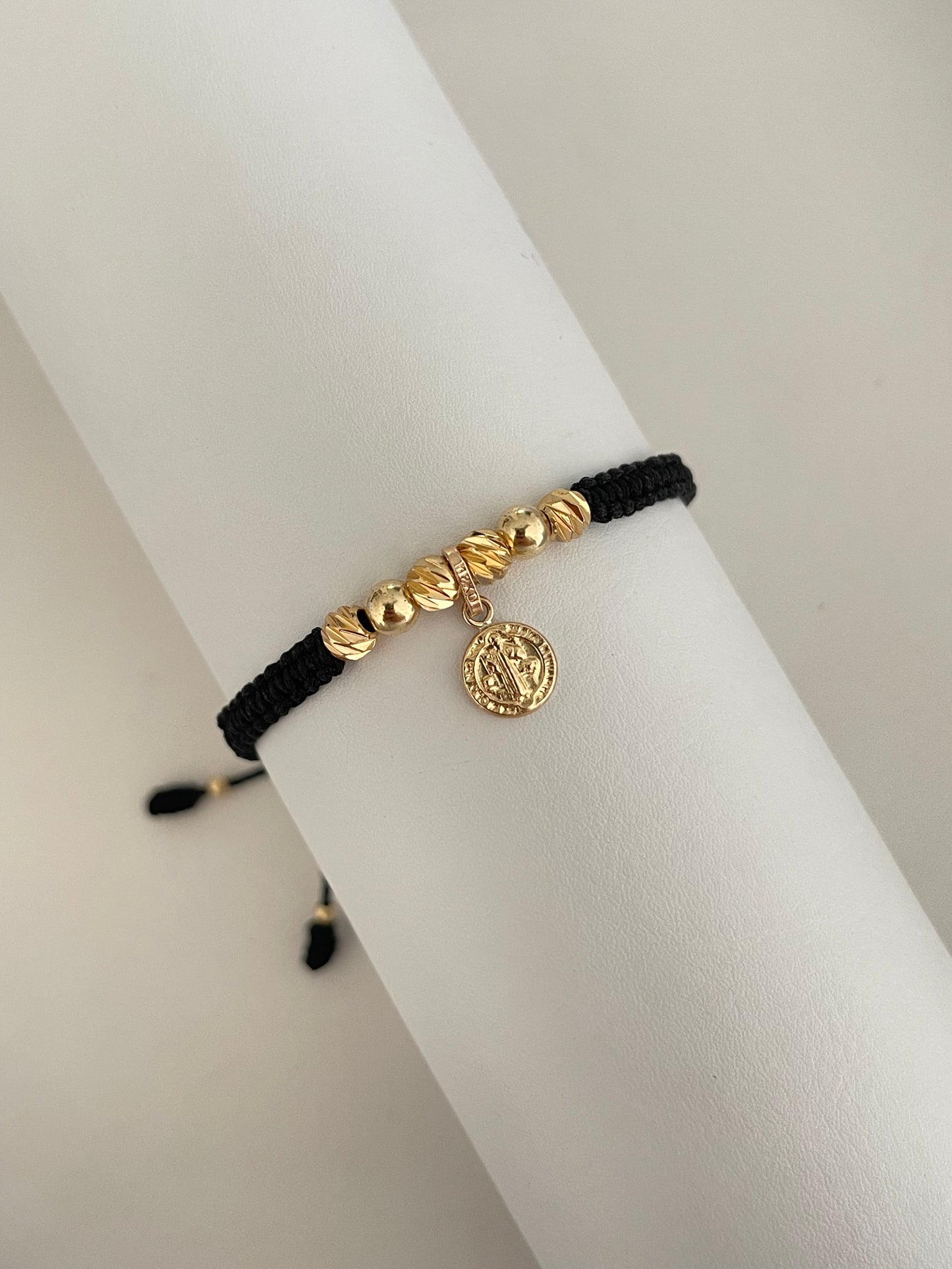 Pulsera diamantada san Benito exclusive ( 5mm)