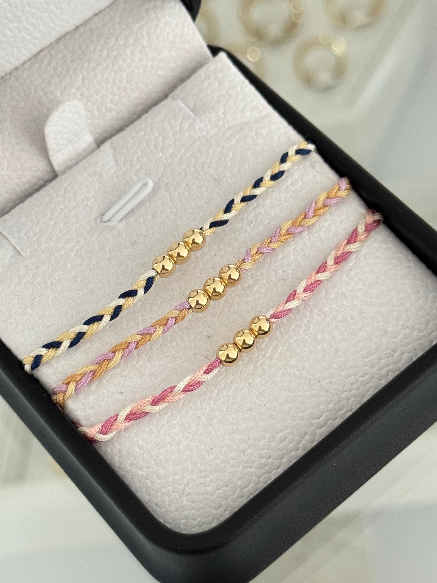 Pulsera trenzada. N° de Balín: #4.