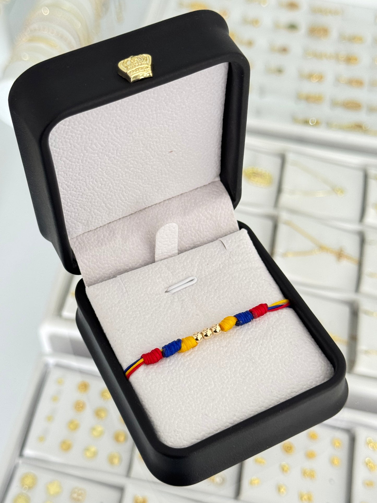 Pulsera minimalista Colombia. N° de Balín: #4