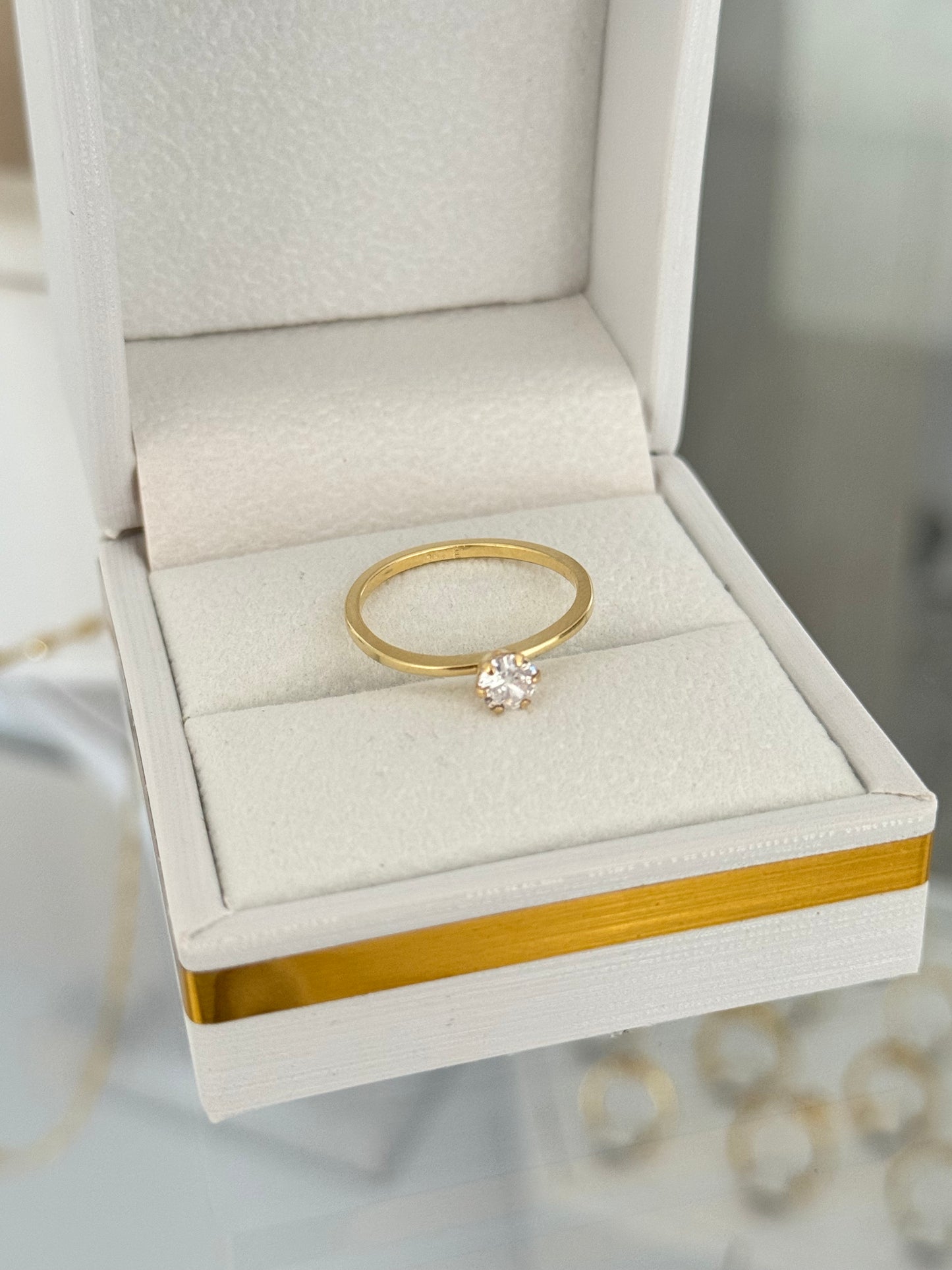 Anillo solitario exclusive