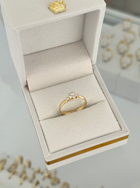 Anillo promise 3 circones exclusive.