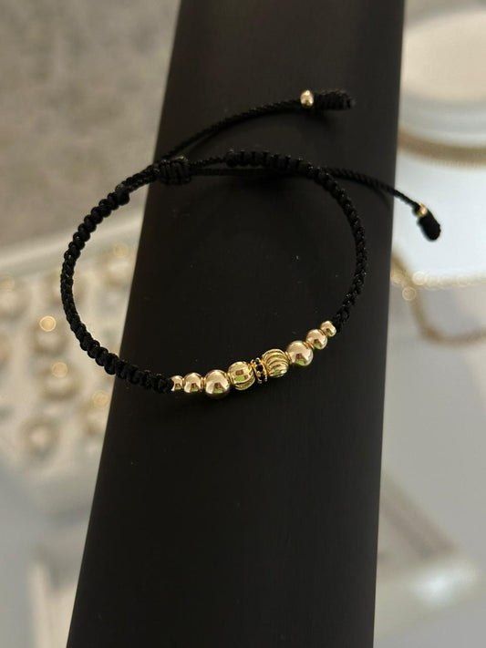 pulsera italy circon negro