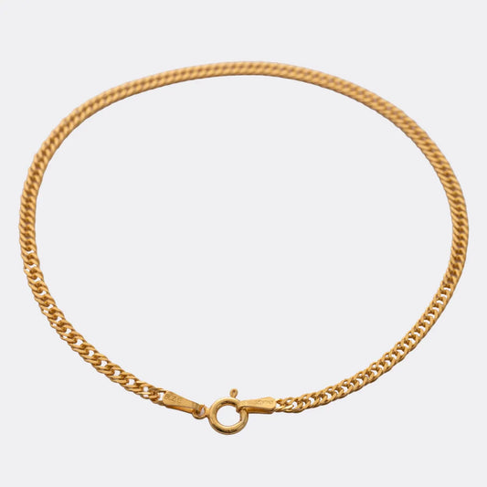 Pulsera cubana continua IT 2.3mm 19Cms