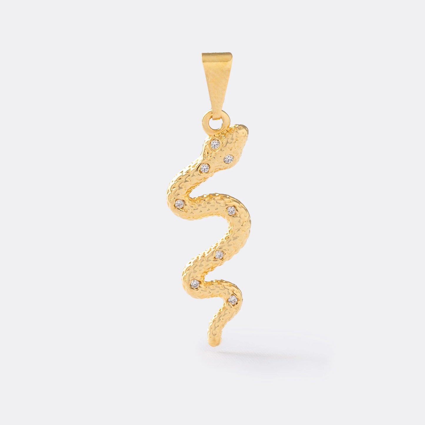 Dije serpiente cristal