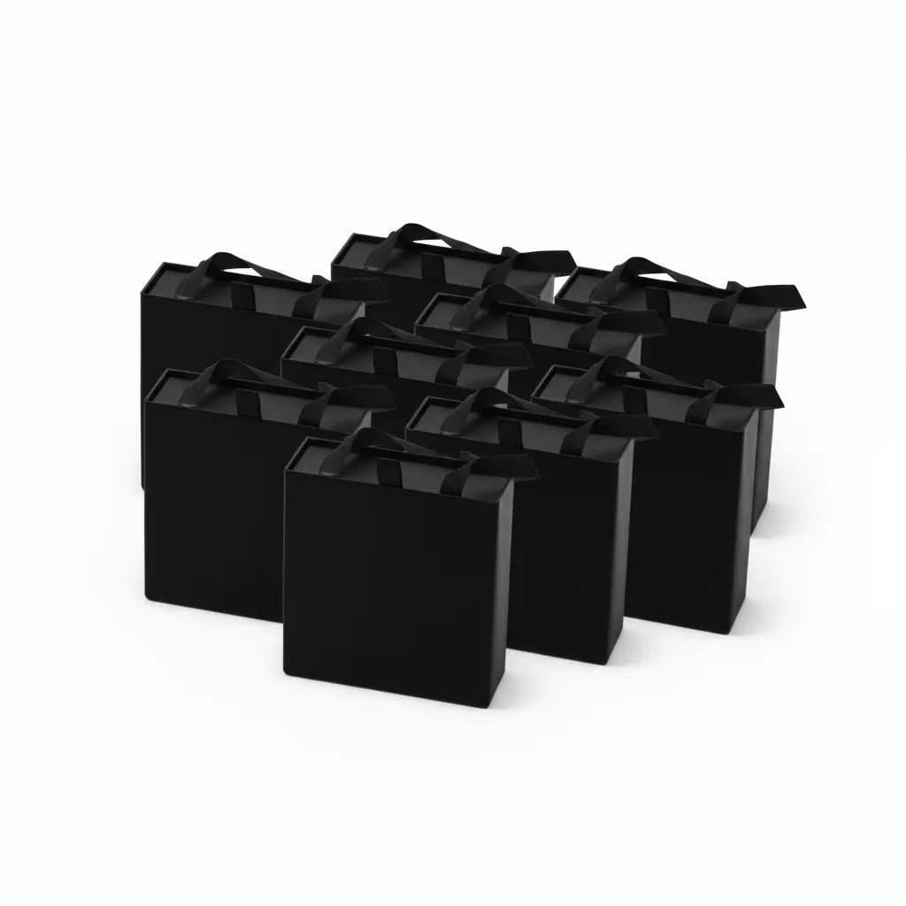 Caja de joyería con colgaderas 10×10×3,5 cm - Px12