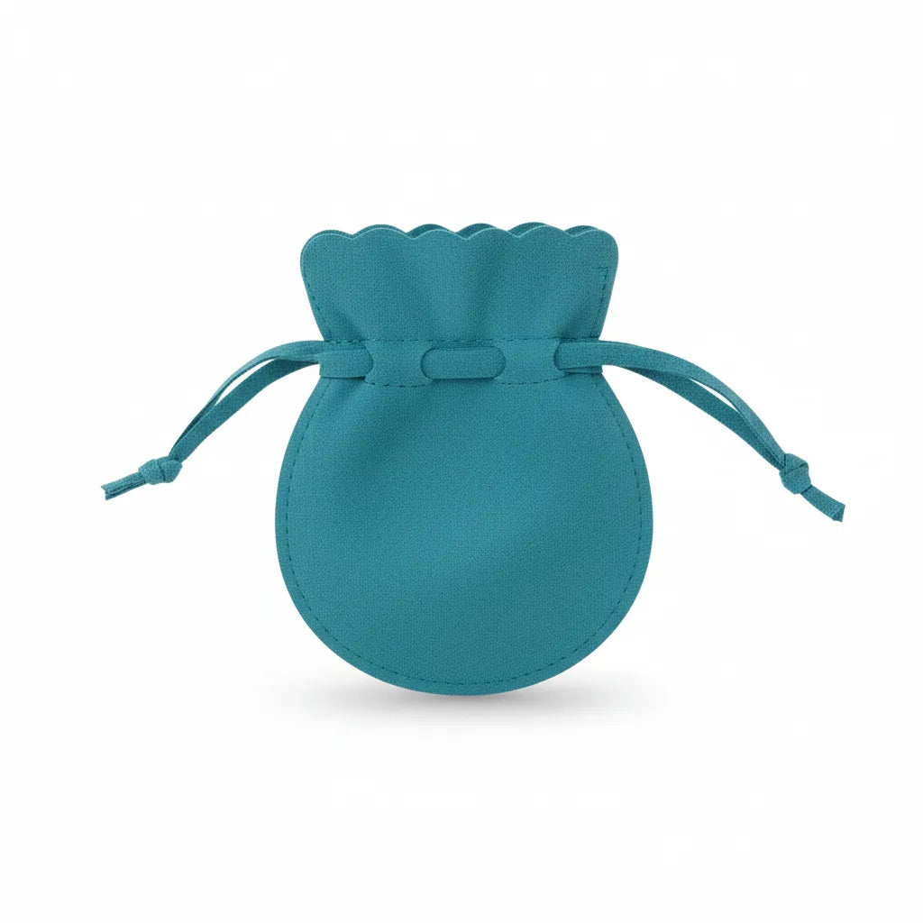 Bolsita con cordón ajustable 7,5 × 9,5 cm