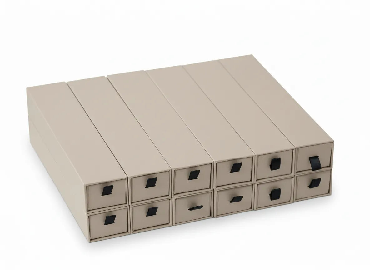 Caja de joyería rectangular 21×4,8×3,5 cm - Px12