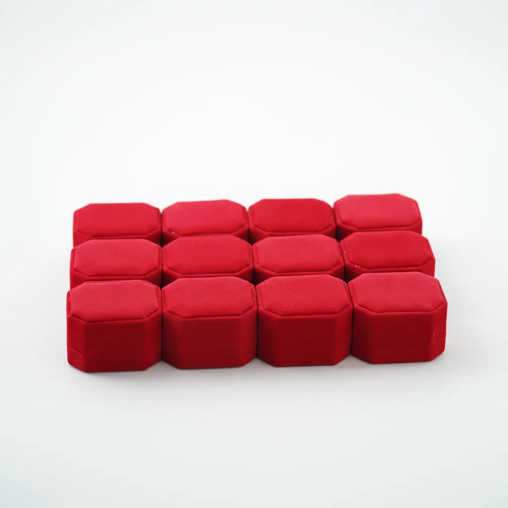 Caja de joyería Hexagonal 6×5,3×3,8 cm-Px12