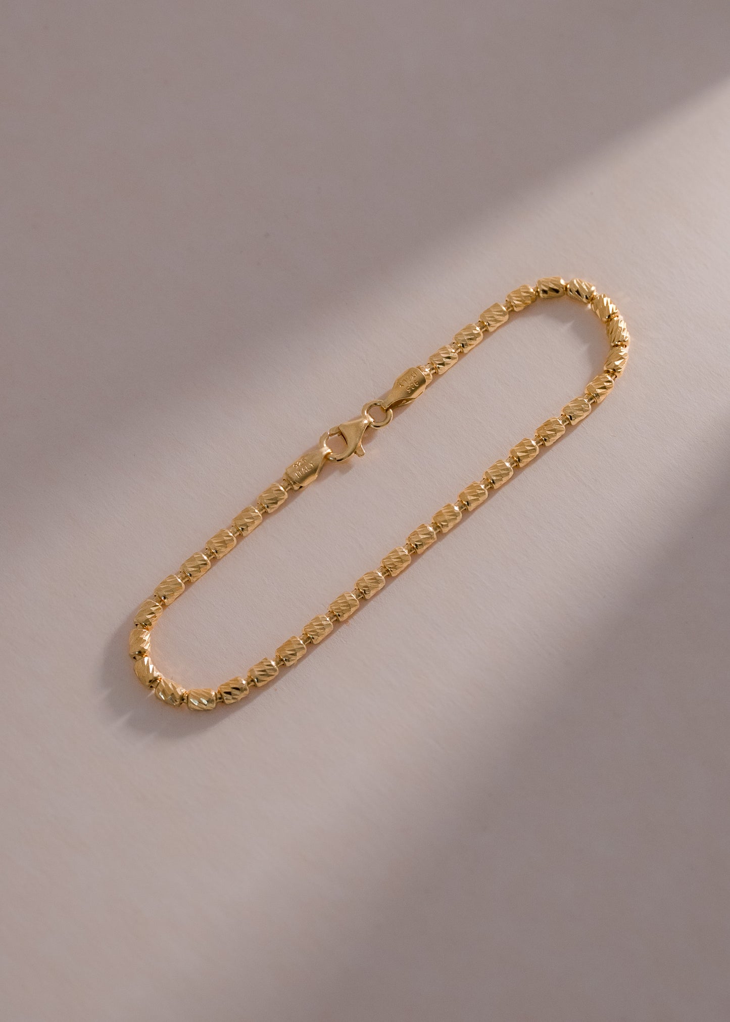 PULSERA BARRIL ITALY 3 MM19,5 CM