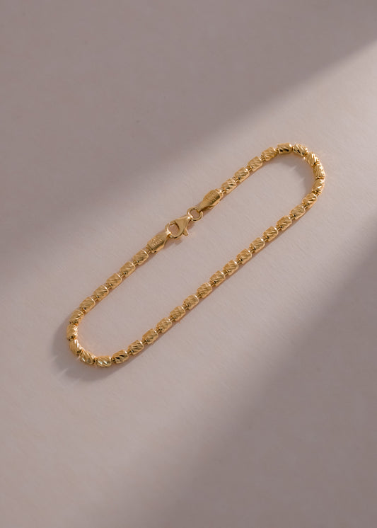 PULSERA BARRIL ITALY 3 MM19,5 CM
