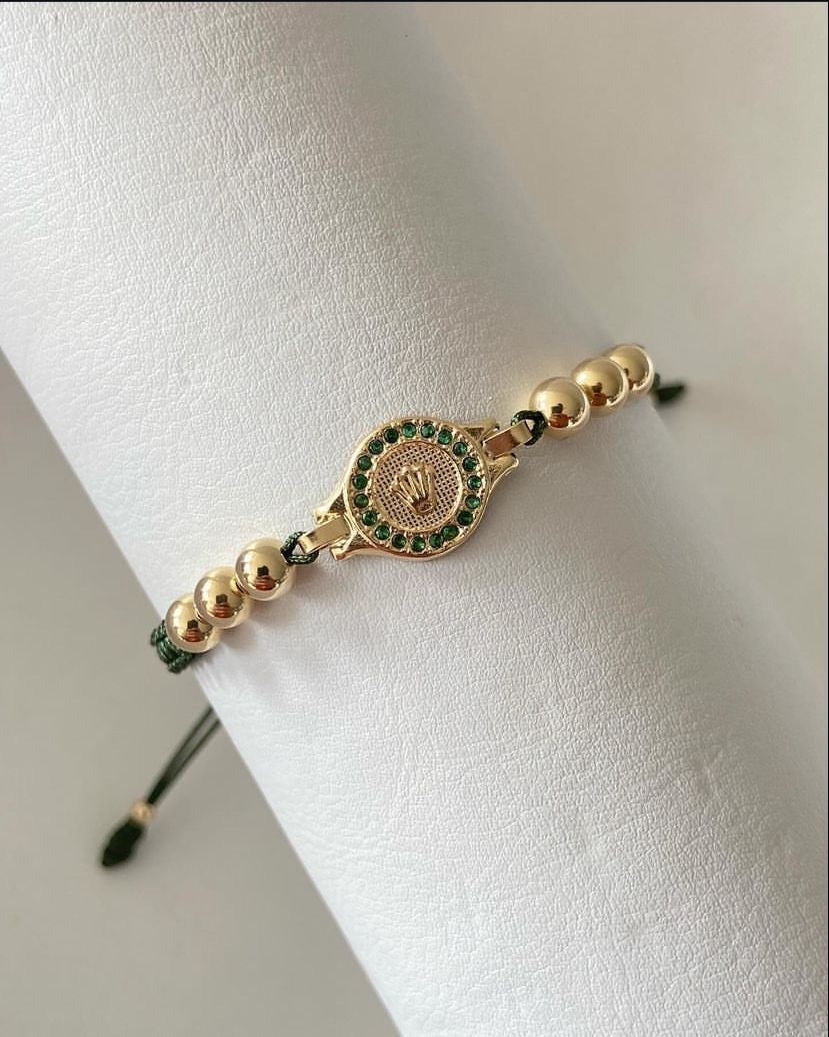 Pulsera Rlx con balines #5 lisos