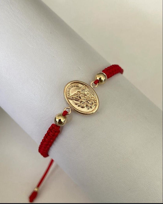 Pulsera San Miguel Arcángel con balines #5