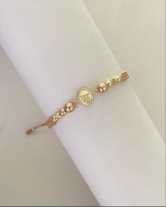 Pulsera San Miguel con balines #4 y #5
