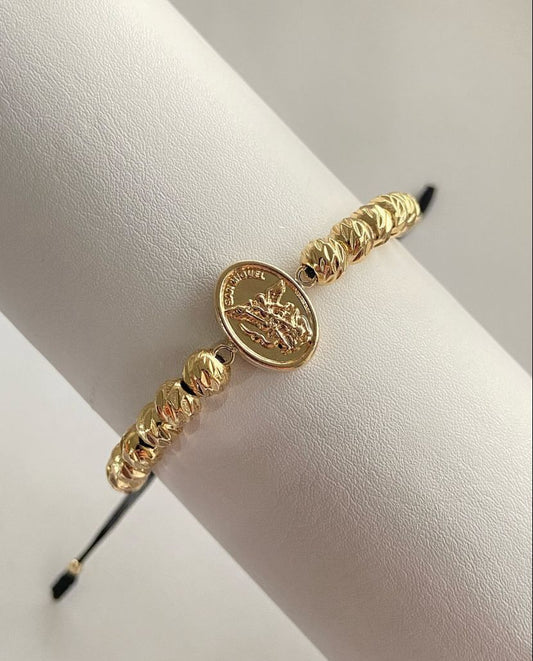 Pulsera San Miguel diamantado 6mm