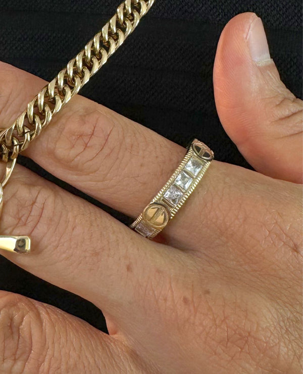 Anillo carter cristal