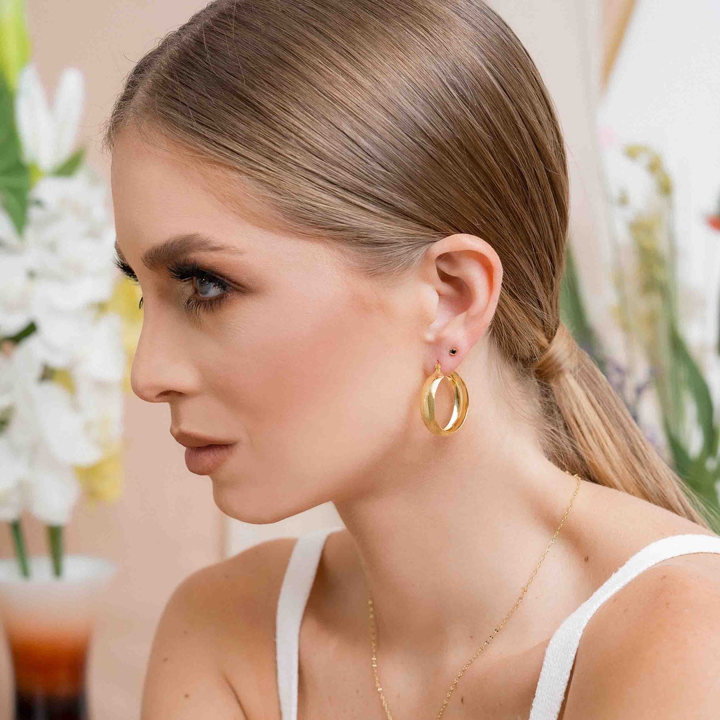 Argollas Gold Dust 3cms