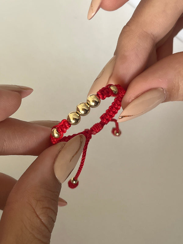 Pulsera de bebé (liso 5mm [3 uni], liso 4mm [2 uni] )