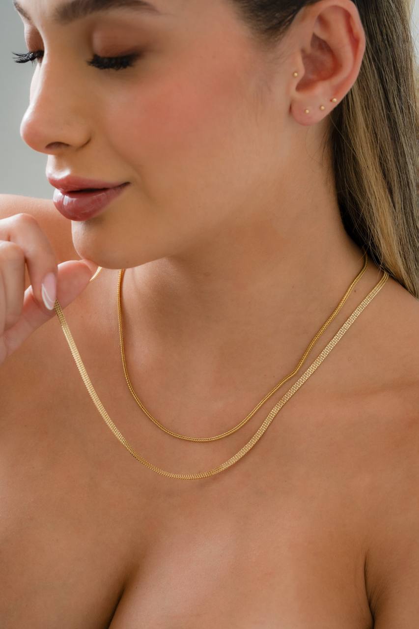 Cadena veneciana 3mm (65cm)